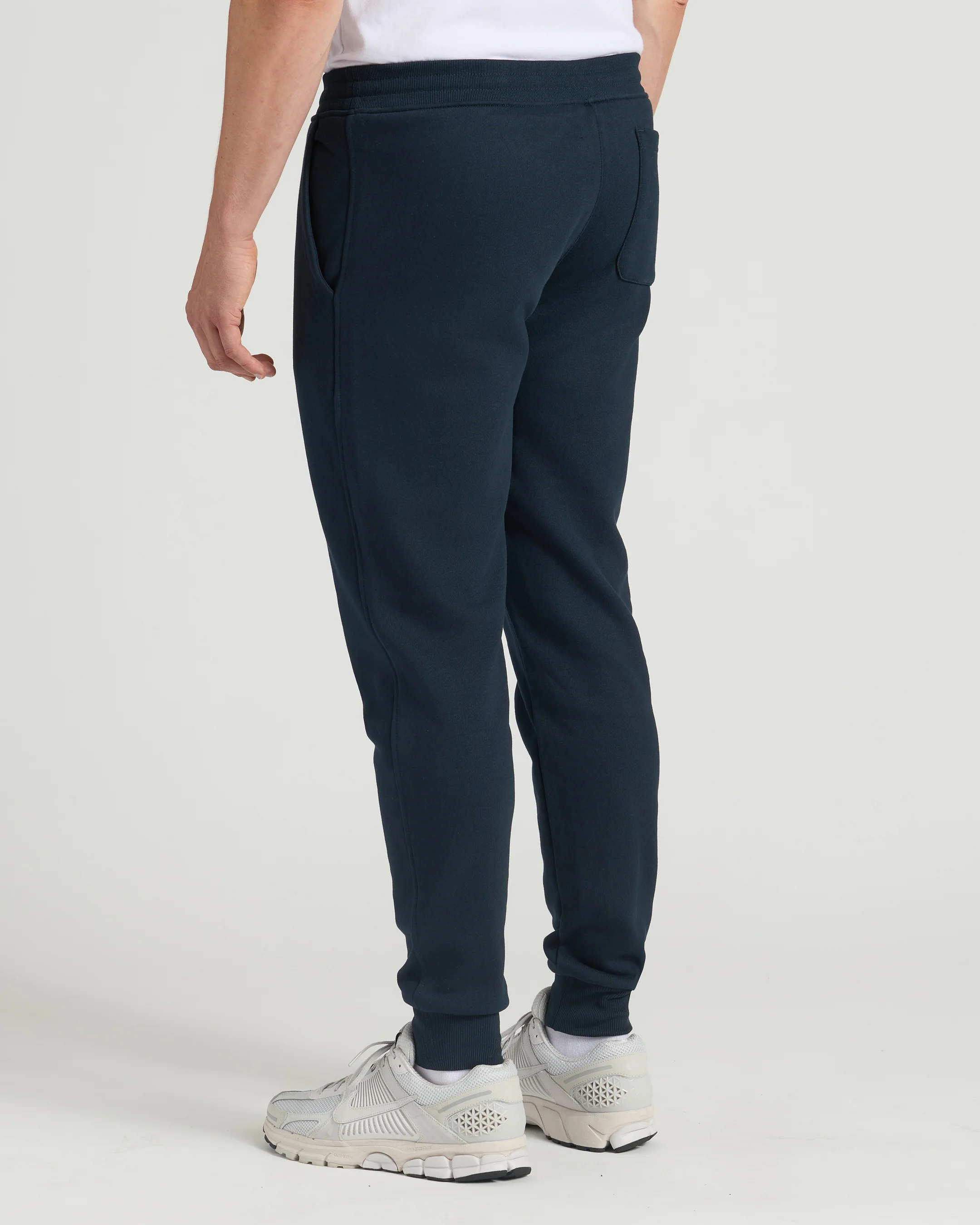 Navy Tall Fleece French Terry Joggers - Image 3