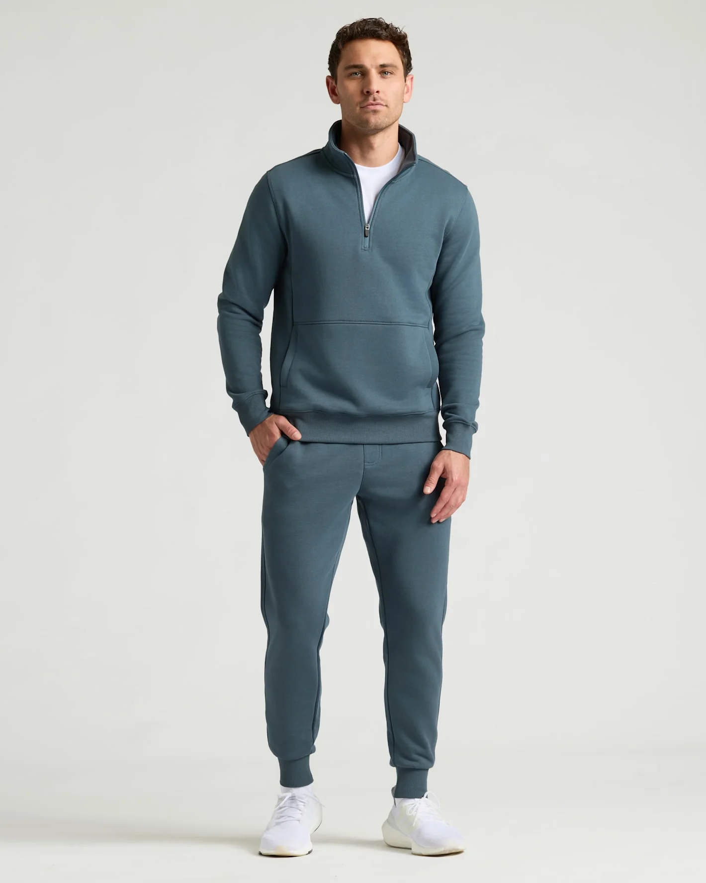 Neptune Quarter Zip Fleece Sweatshirt - Image 4