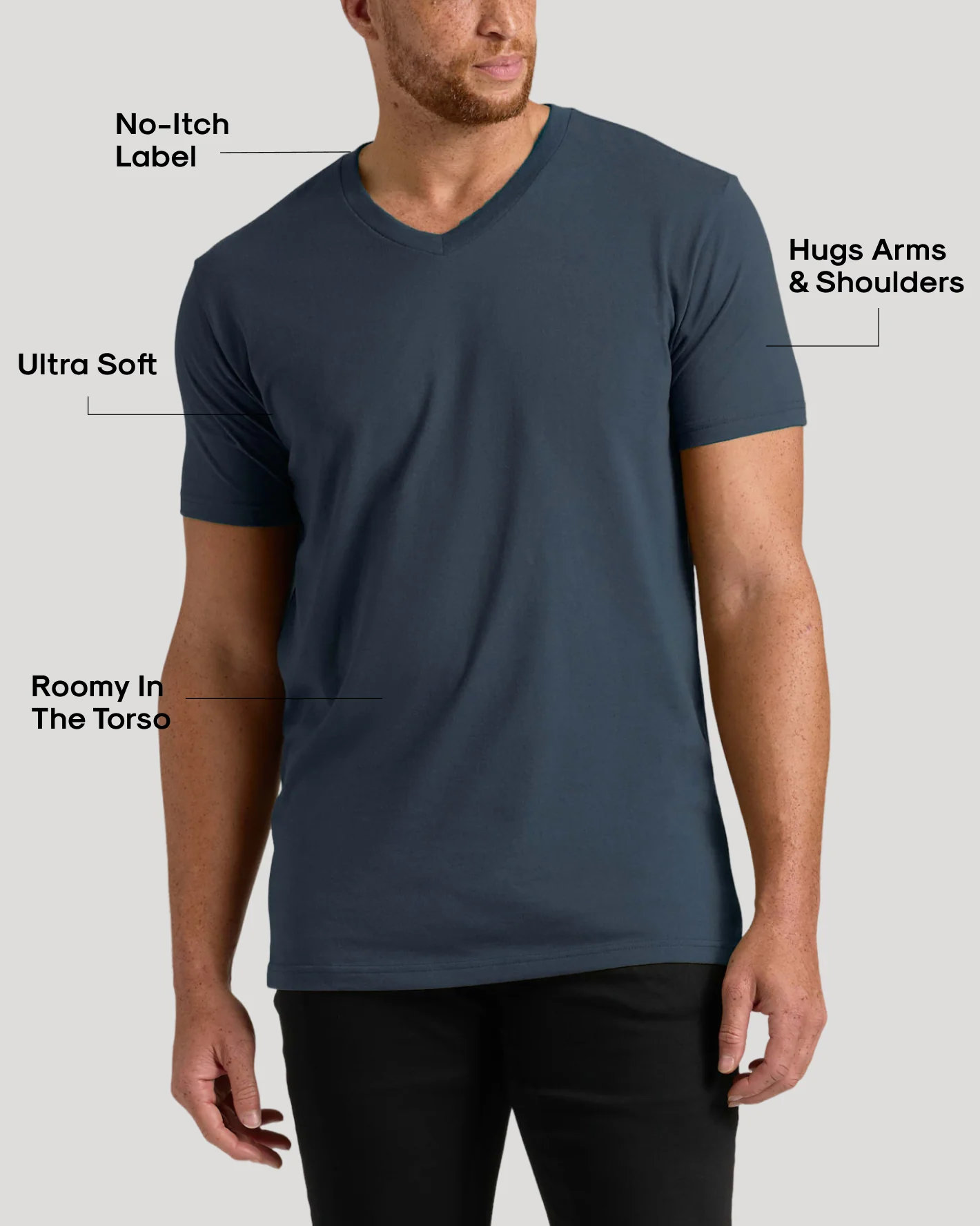 Seasonal Tall Classic V-Neck 3-Pack - Image 4