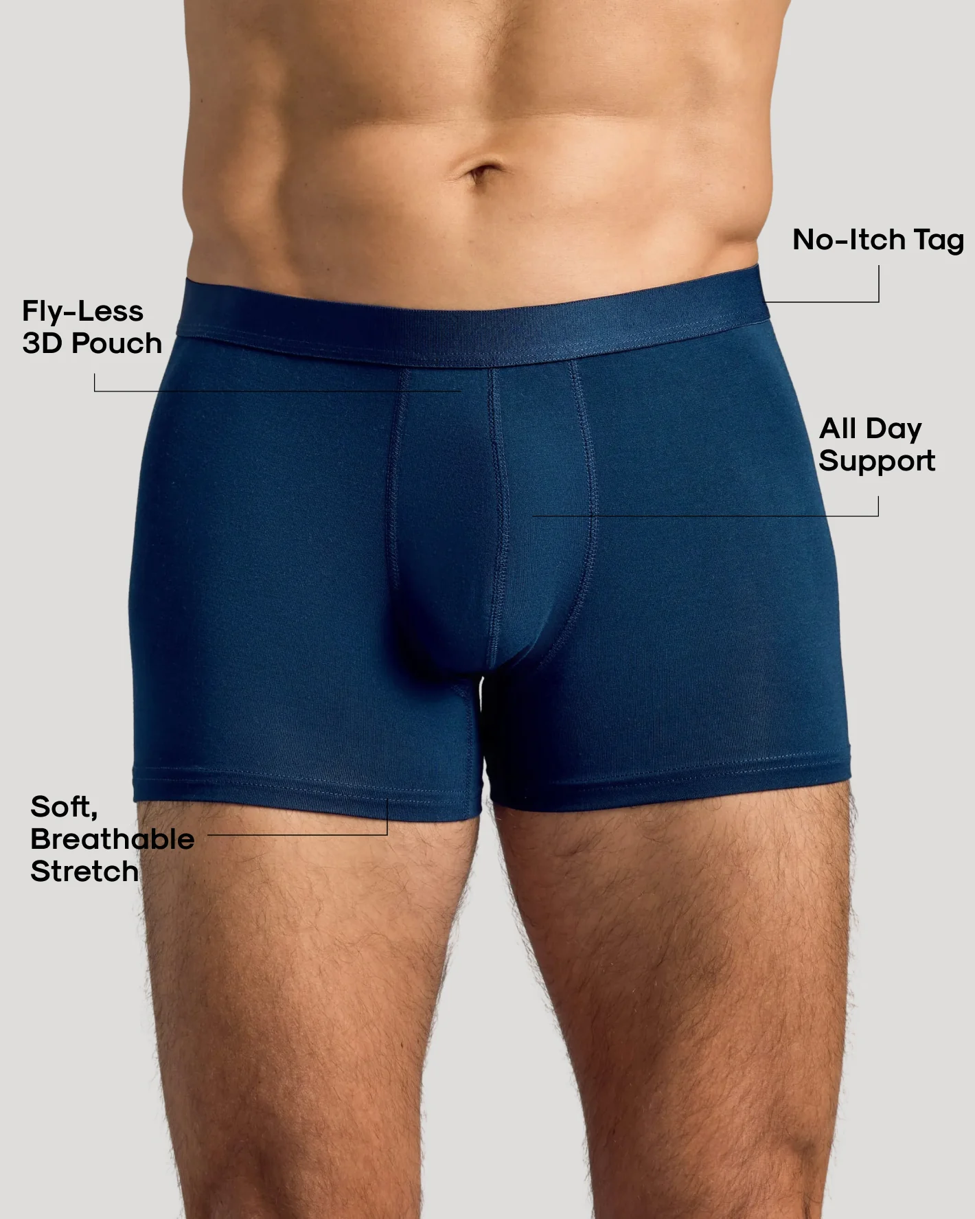 Navy Boxer Trunk - Image 3