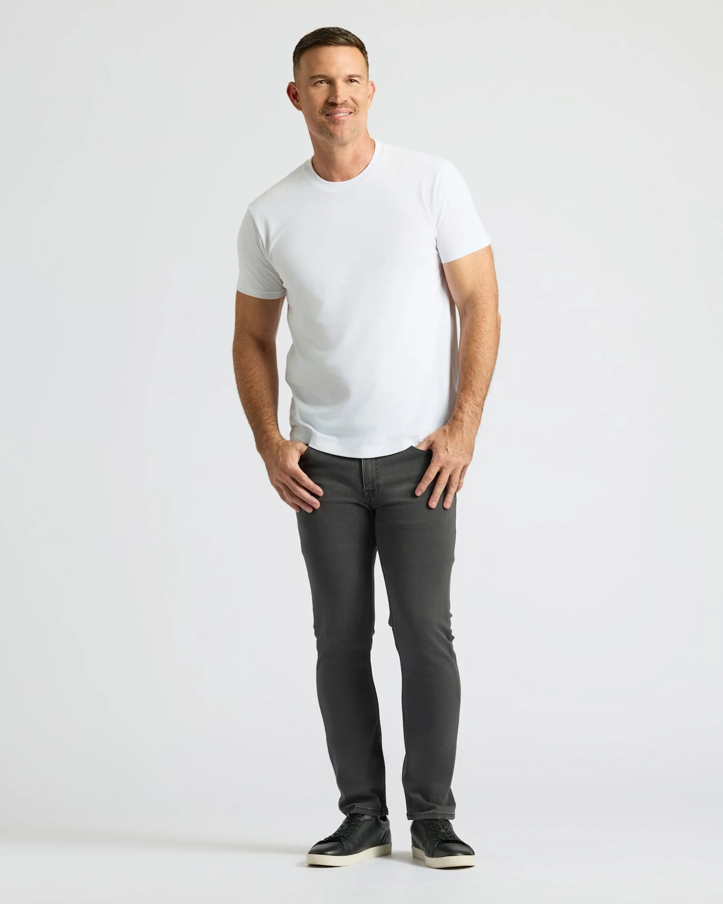 Black & Gray Wash Slim Comfort Stretch Jeans 2-Pack - Image 7
