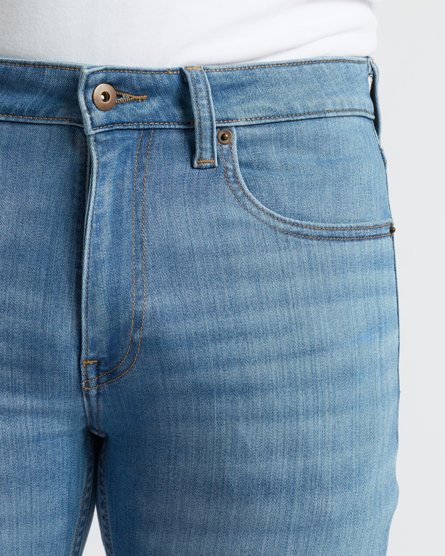 Slim Indigo and Medium Wash Comfort Stretch Jeans 2-Pack - Image 8
