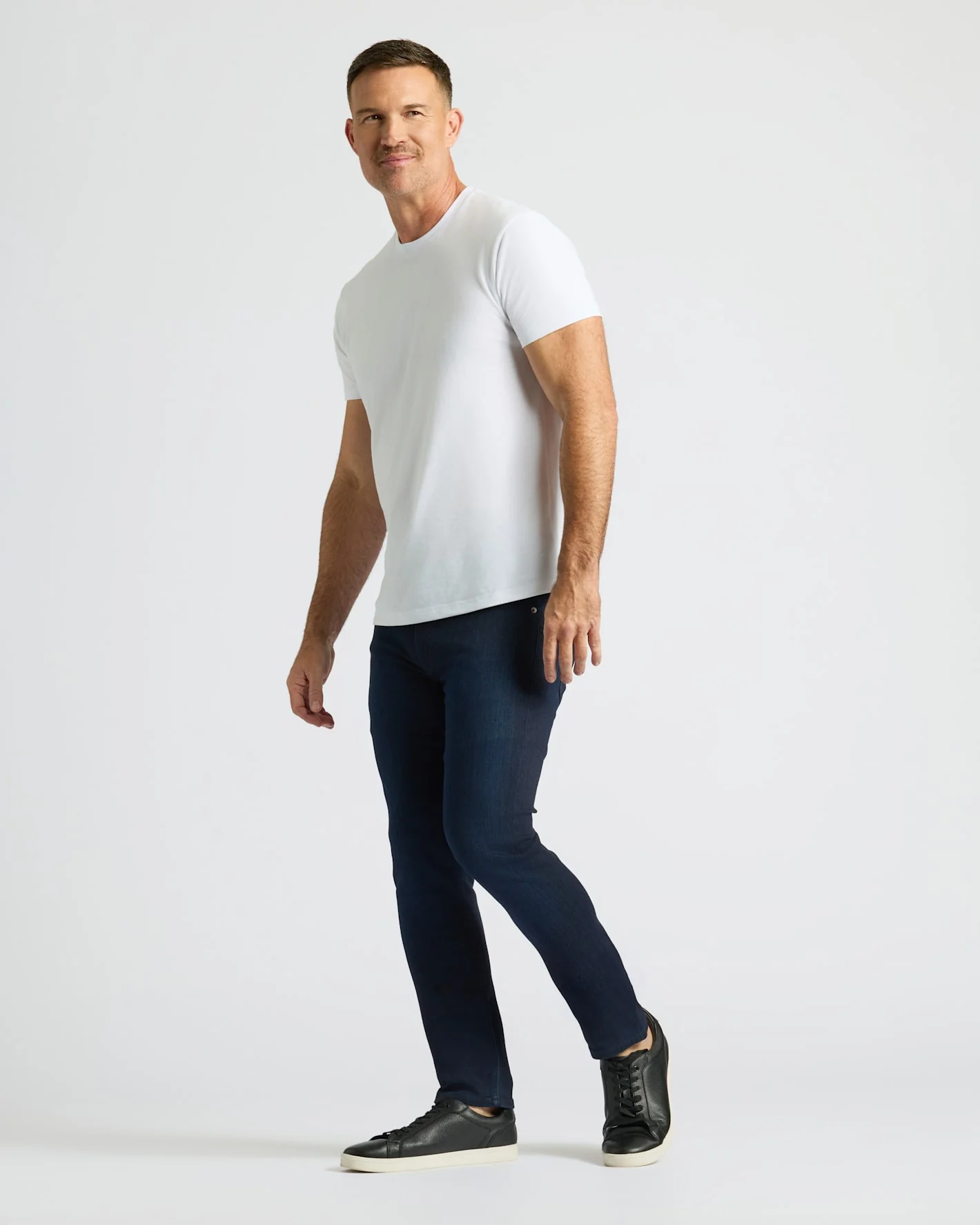 Slim Indigo & Black Comfort Stretch Jeans 2-Pack - Image 7