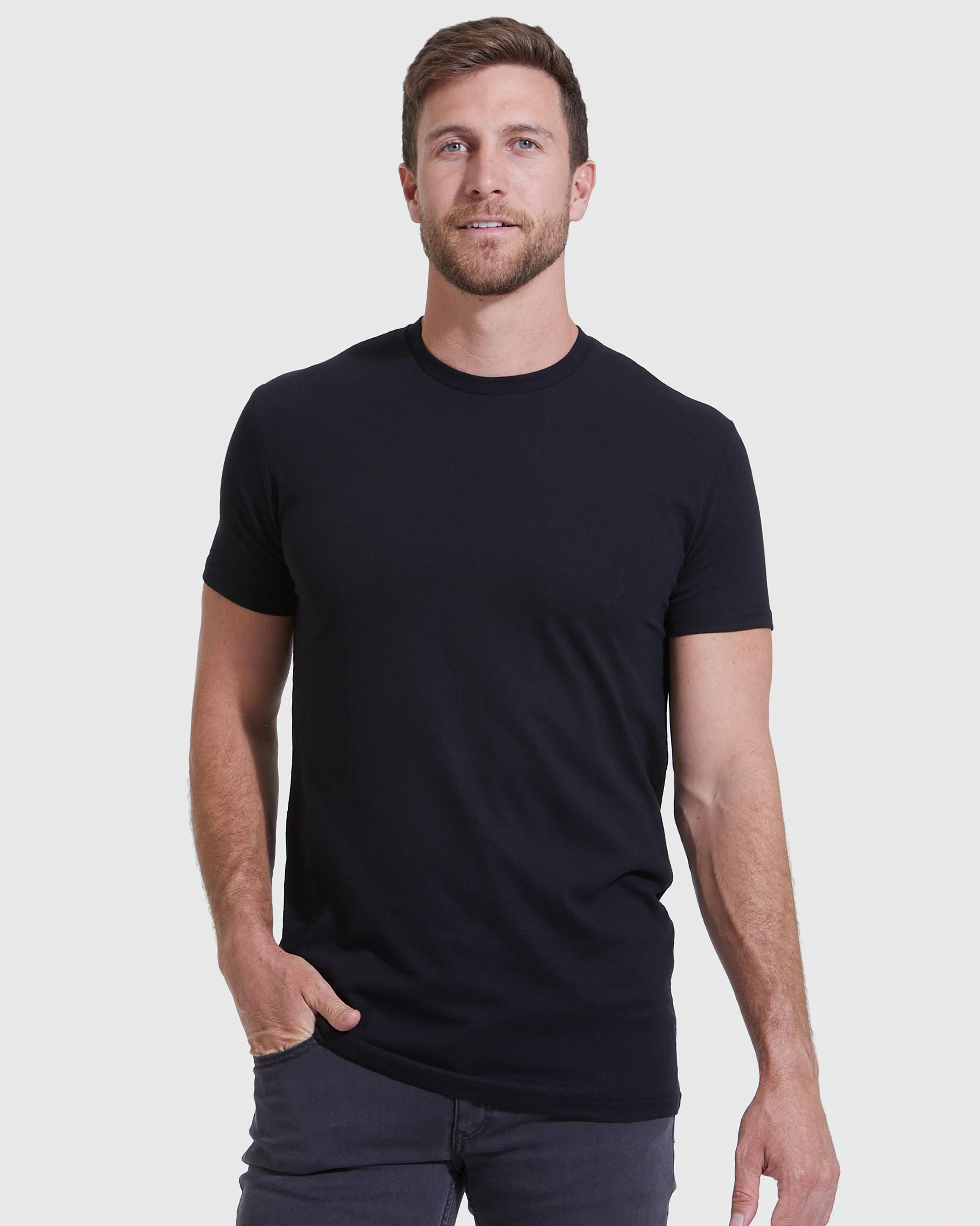Staple Tall Straight Hem Crew Neck T-Shirt 3-Pack - Image 2