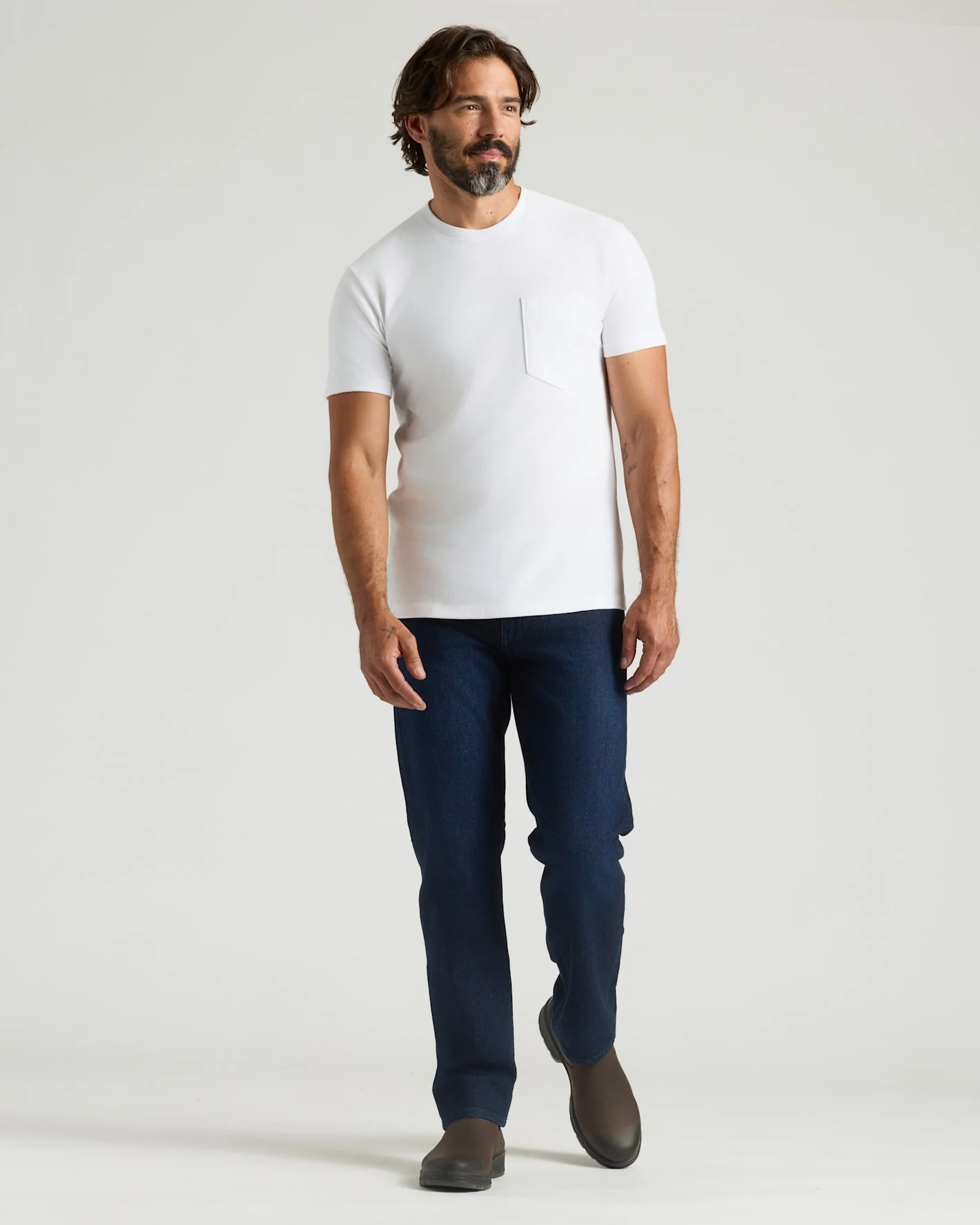 White Heavyweight Pocket Crew - Image 4