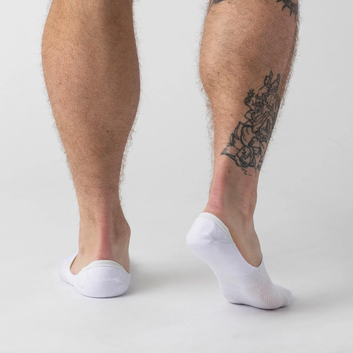 White Never Show Socks 3-Pack - Image 3