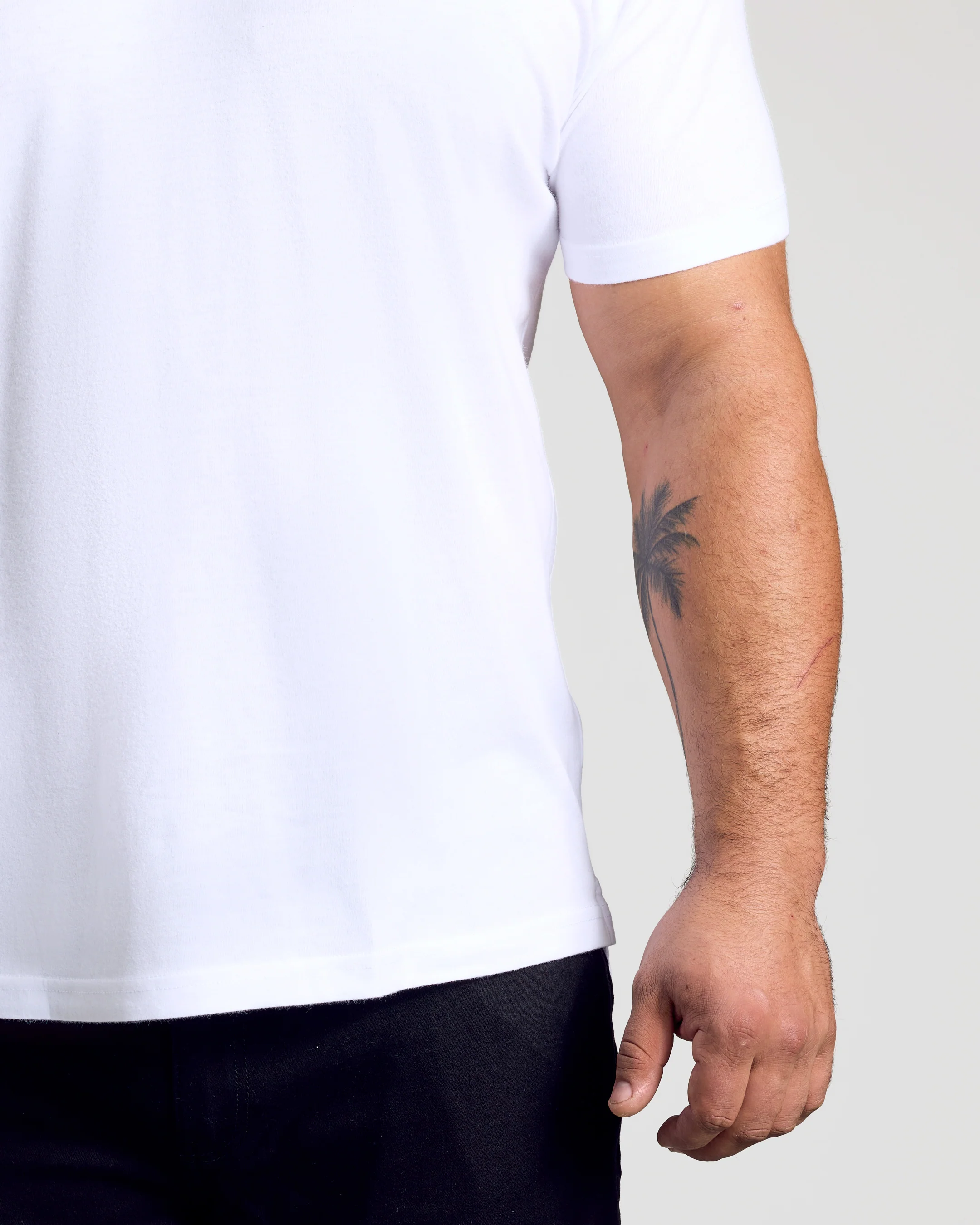 White Classic Polo - Image 11