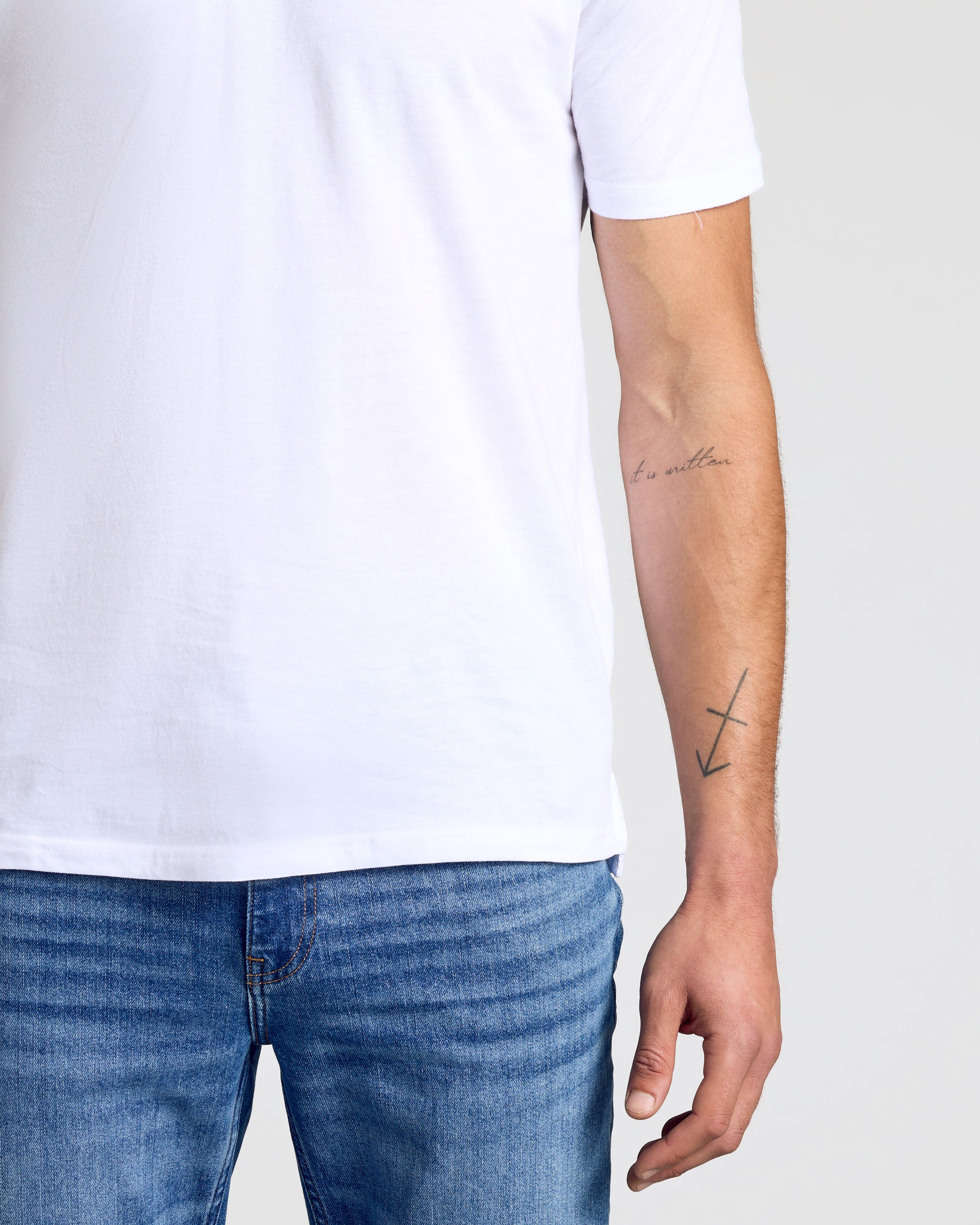 White Classic Polo - Image 6