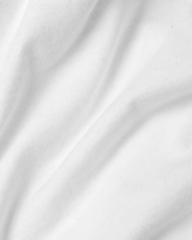White Short Sleeve Tall Classic V-Neck 6-Pack - Image 5
