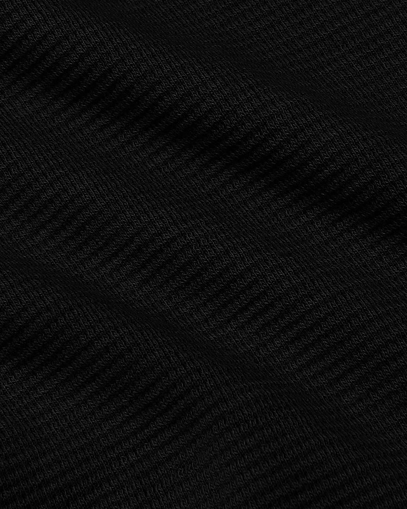Womens Black Waffle Wide Leg Pants - Image 9