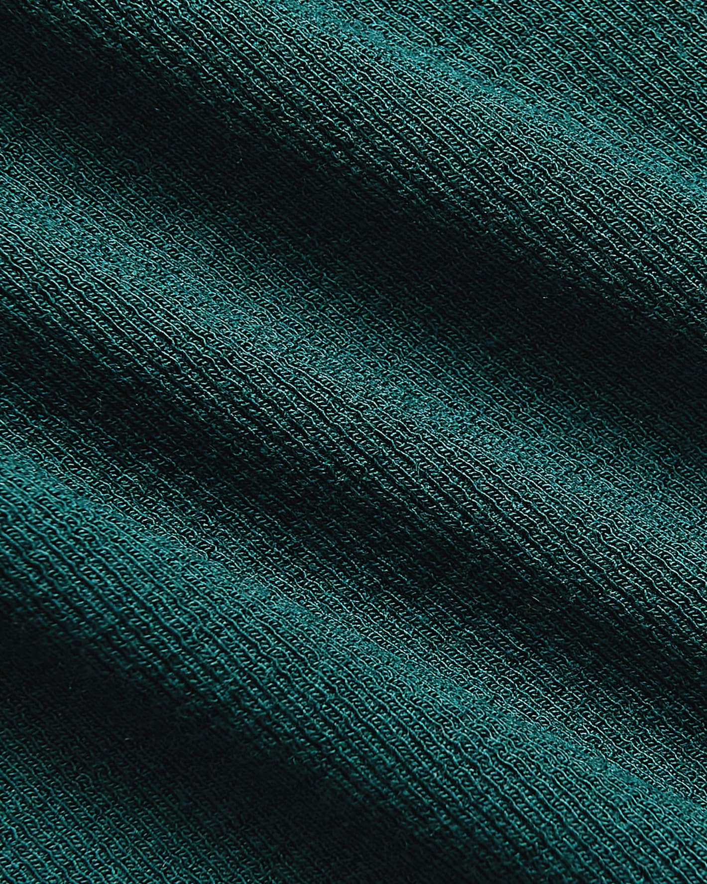 Womens Deep Emerald Ribbed High Neck Tank - Image 8