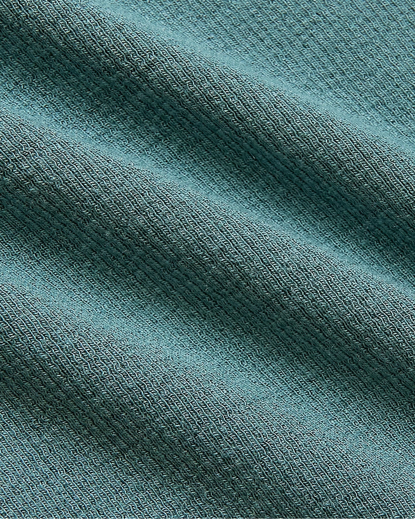 Womens Stormcloud Ribbed 3/4 Sleeve Scoop Neck Tee - Image 8