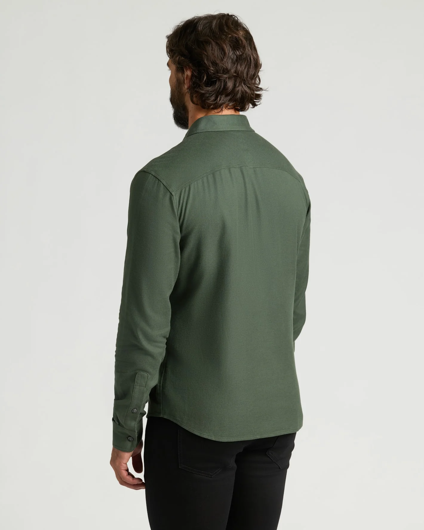 Woodland Long Sleeve Flannel Shirt - Image 3