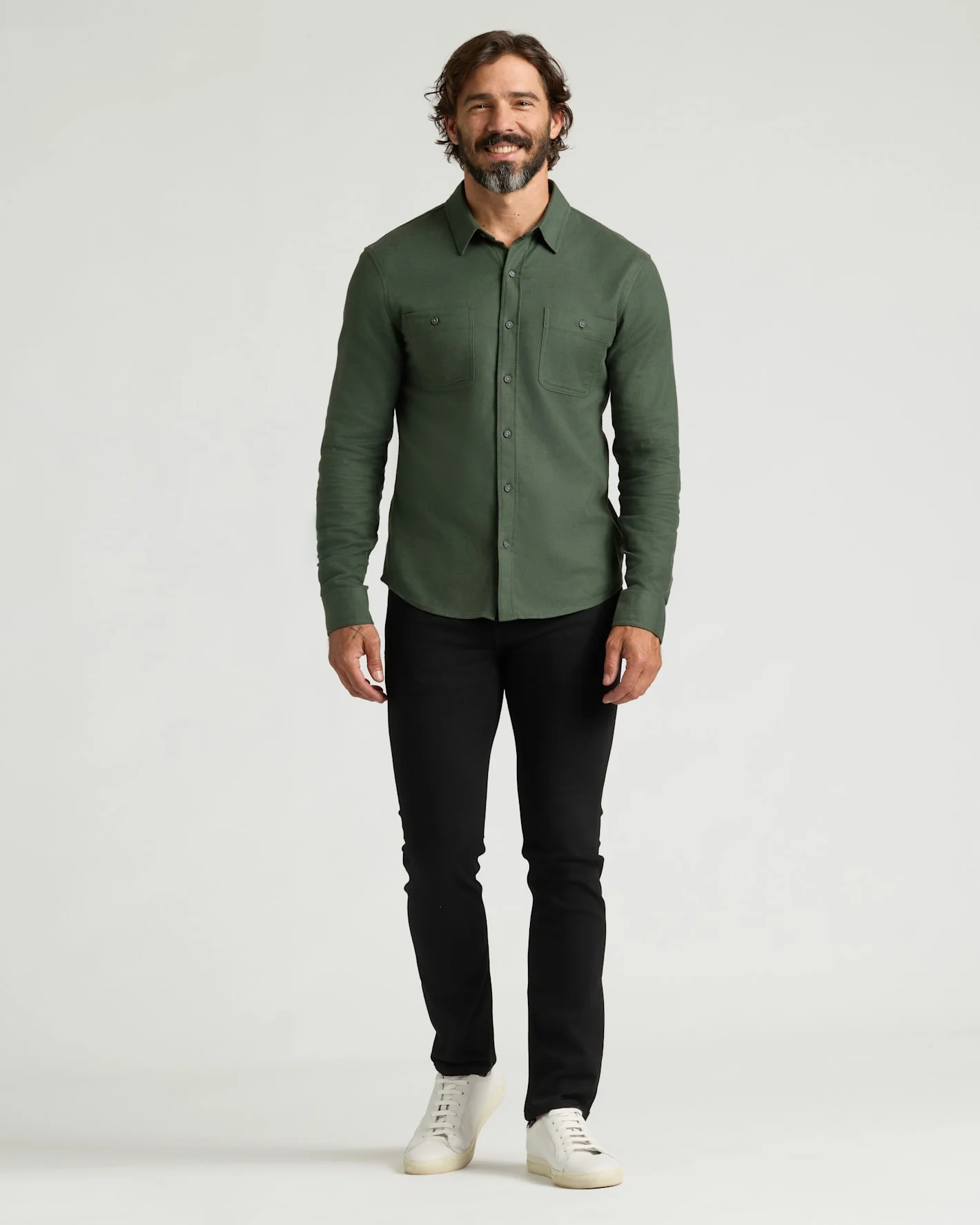 Woodland Long Sleeve Flannel Shirt - Image 4